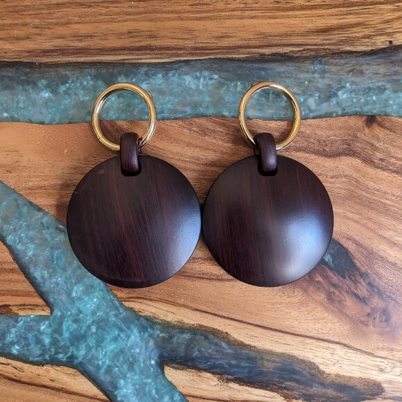 Michael Kors Collection Acetate Runway Earrings in Gold 1240 - Picture 1 of 4
